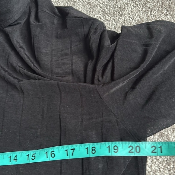 Just Cavalli black sheer shirt Sz 54 - Picture 7 of 14